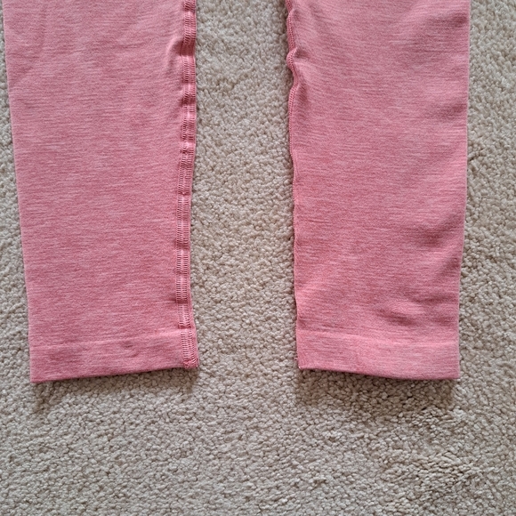 Alphalete Pink Leggings Women's Size Large Activewear Stretch Aero Leggings - Picture 7 of 12